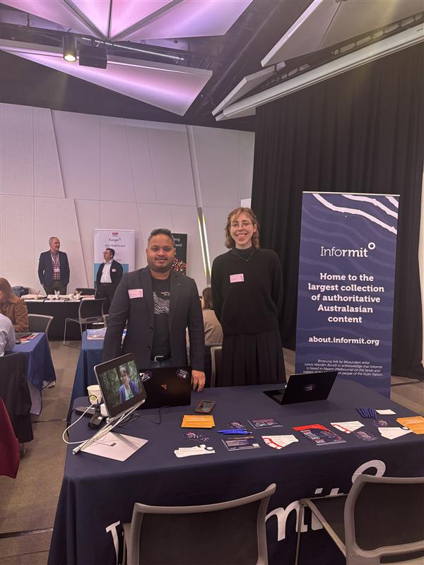 Our sales team Amit and Kat at CAUL